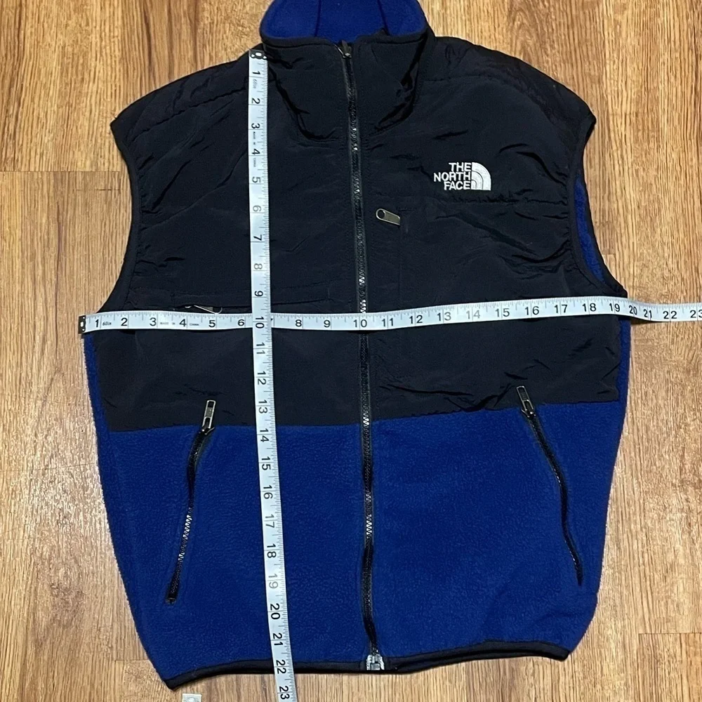 The North Face Black and Blue Vest